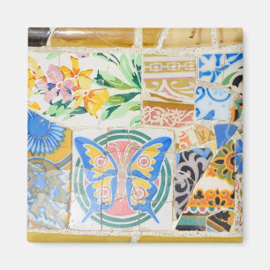 Imã Park Guell Mosaics Magnet