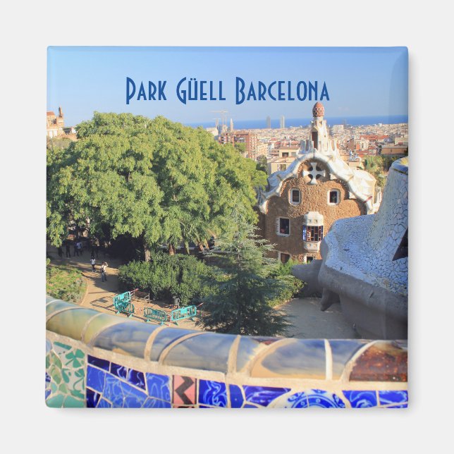 Imã Park Güell, Viagem de Barcelona (Frente)