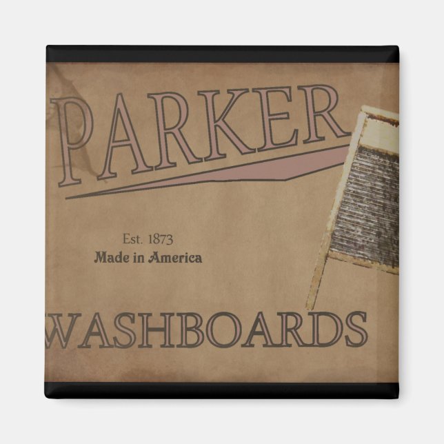 Imã Parker Washboards (Frente)
