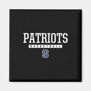 Imã Parkersburg South Patriots Logo Basquete Hs