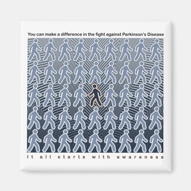 Imã Parkinsons Começa com Consciência (Frente)