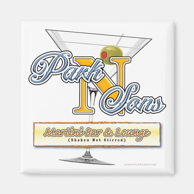 Imã Parkinsons Humor (Frente)