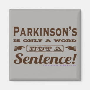 Imã Parkinsons não é marrom para sentenças