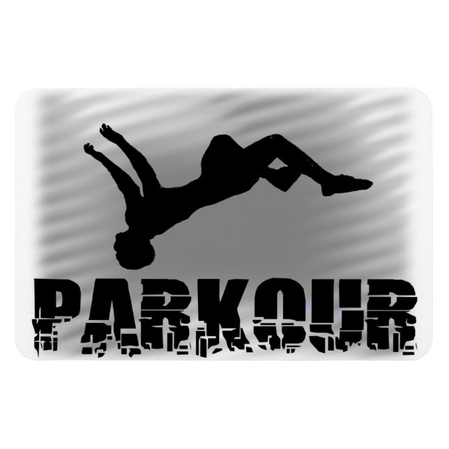 Ímã Parkour Gymnast (Horizontal)