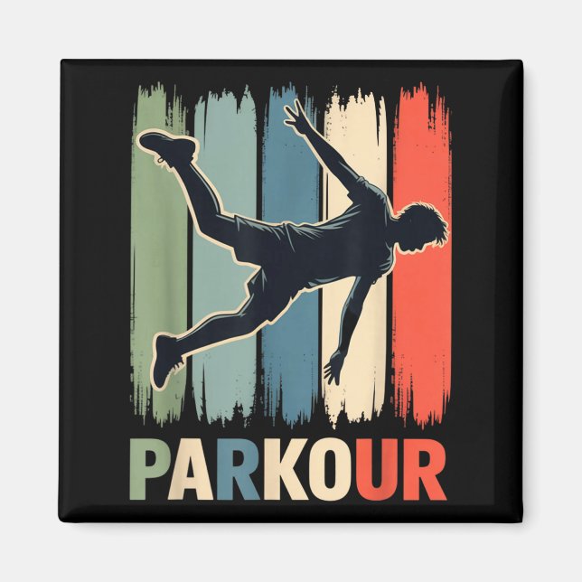 Imã Parkour, Urban Gymnast, Traceur, Runner  (Frente)
