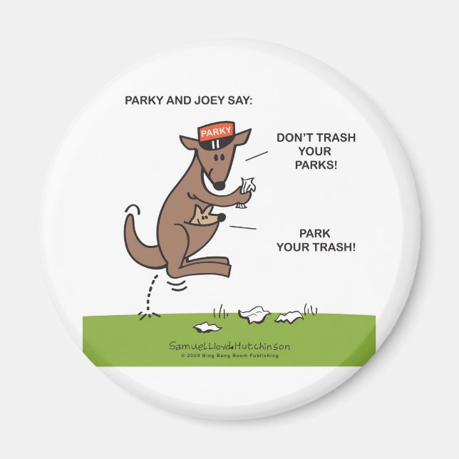 Imã Parky & Joey (Frente)