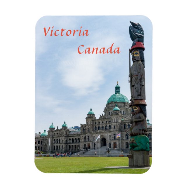 Ímã Parlamento da Colúmbia Britânica - Vitória, Canadá (Vertical)