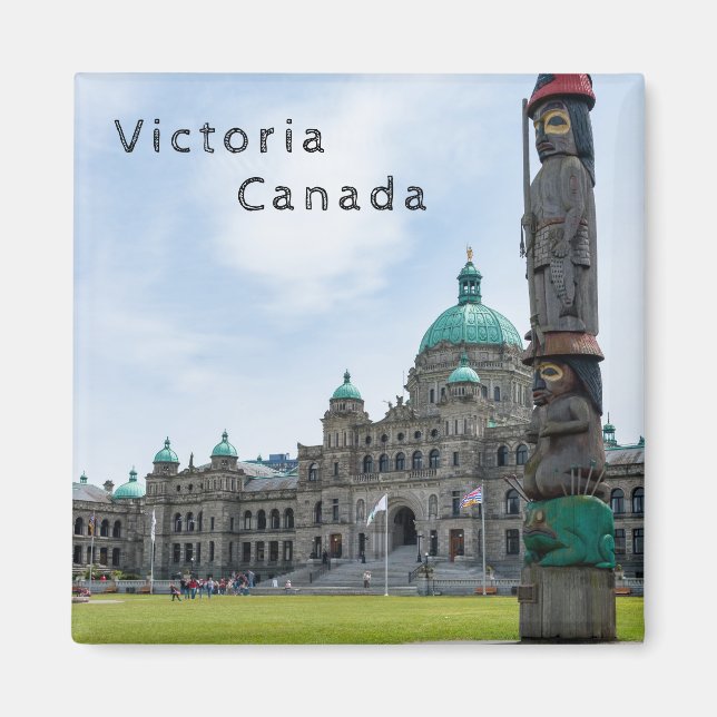 Imã Parlamento da Colúmbia Britânica - Vitória, Canadá (Frente)