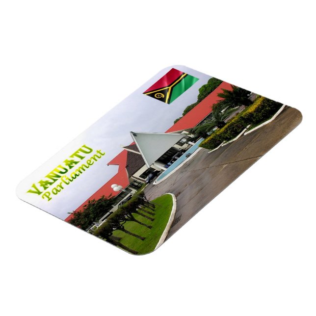 Ímã Parlamento Vanuatu - (Left Side)