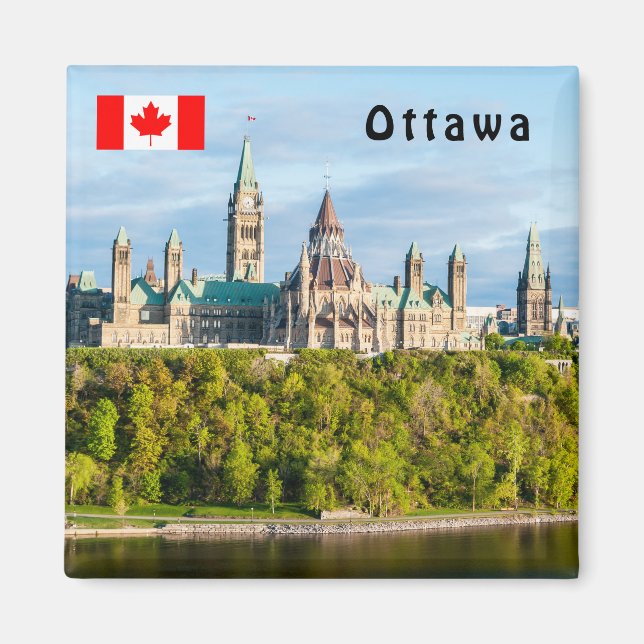 Imã Parliament Hill em Ottawa - Ontário, Canadá (Frente)