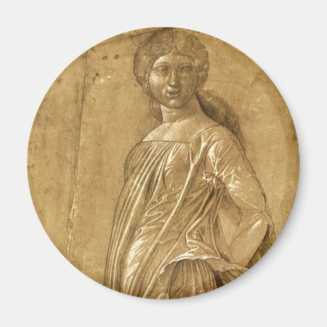 Imã Parnassus, dançando musa de Andrea Mantegna (Frente)