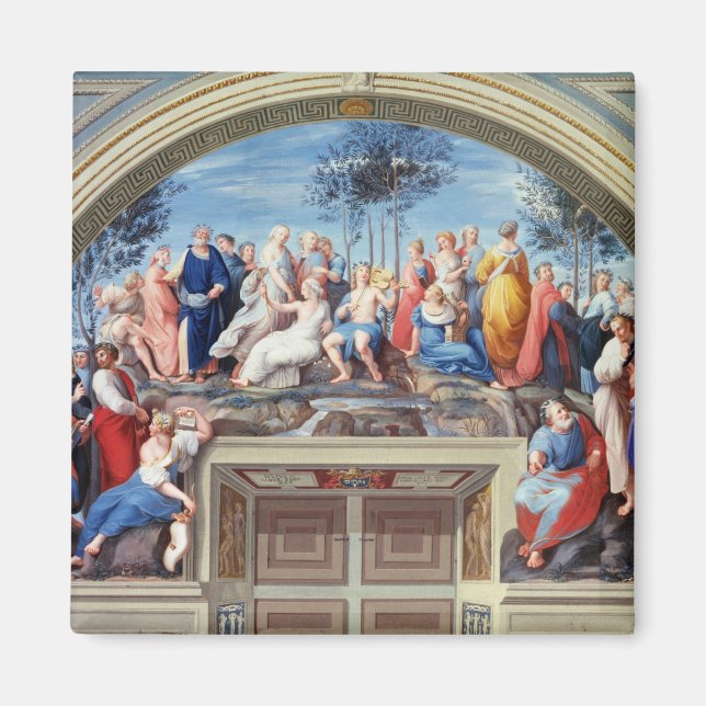 Imã Parnassus e a Desputa, do Stanza della S (Frente)