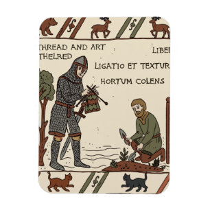 Ímã paródia da tapeçaria de bayeux