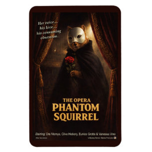 Ímã Paródia de Esquilo Fantasma da Ópera