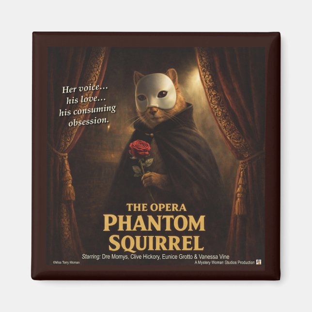 Imã Paródia de Esquilo Fantasma da Ópera (Frente)