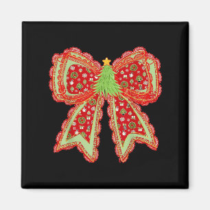 Imã Parppy Xmas Coquette Lace Feliz Bright Natal