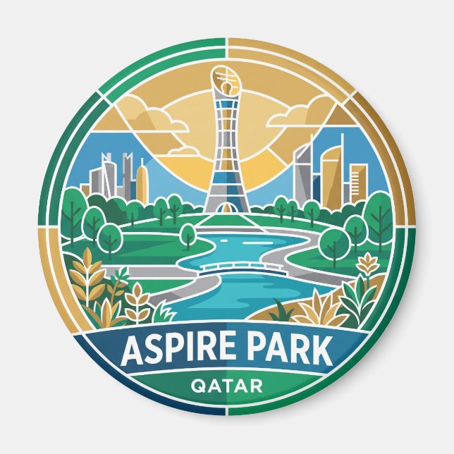 Imã Parque Aspire Qatar (Frente)