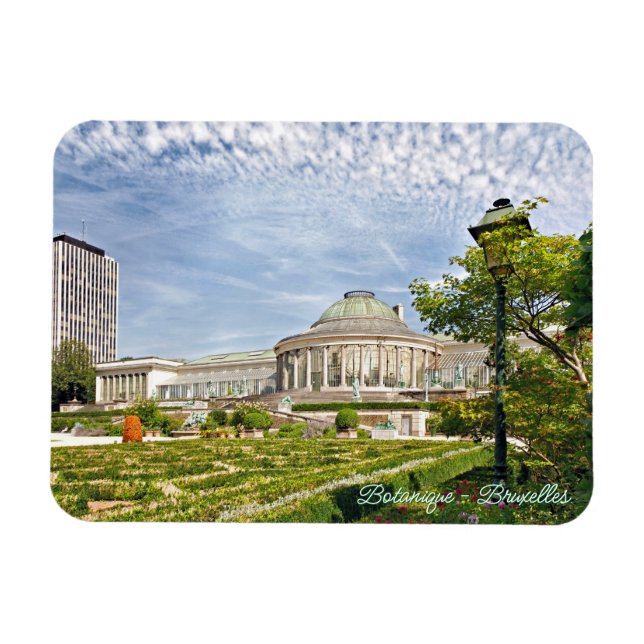 Ímã parque Botanique em Bruxelas (Horizontal)