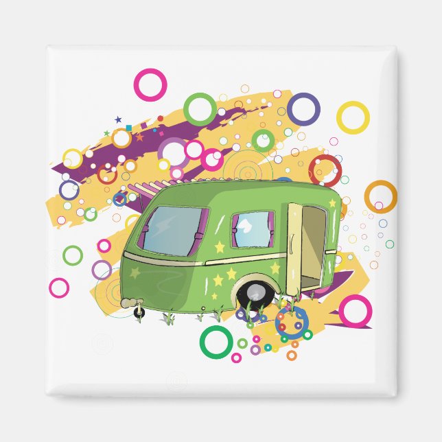 Imã parque caravana (Frente)