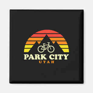 Imã Parque de Mountain Bike de Park City Utah Park Cit