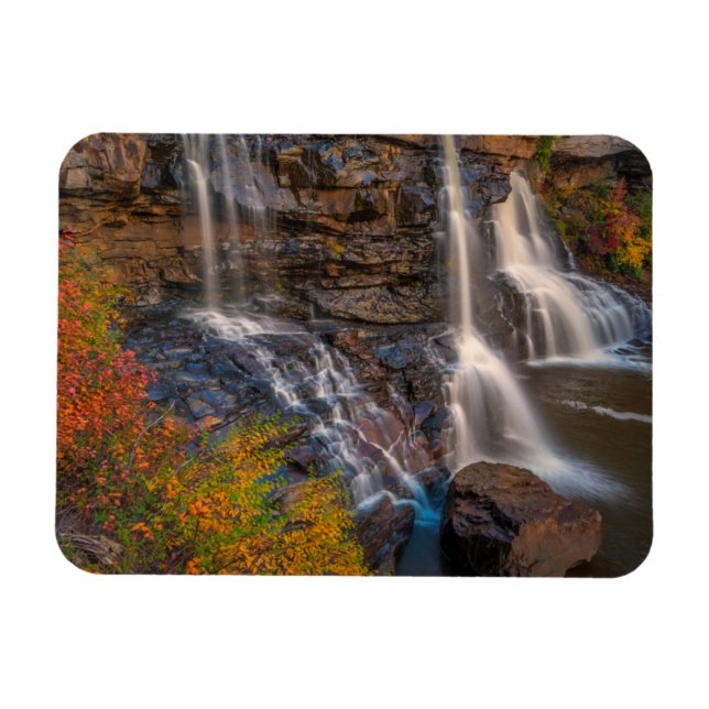 Ímã Parque Estadual Blackwater Falls | Virgínia Ociden (Horizontal)