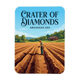 Ímã Parque Estadual Crater de Diamantes EUA
