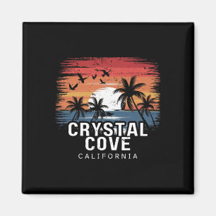 Imã Parque Estadual Crystal Cove Califórnia Surfando S