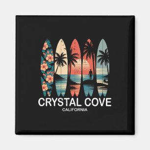 Imã Parque Estadual Crystal Cove Califórnia Surfboard