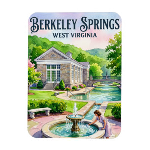 Ímã Parque Estadual de Berkeley Springs EUA