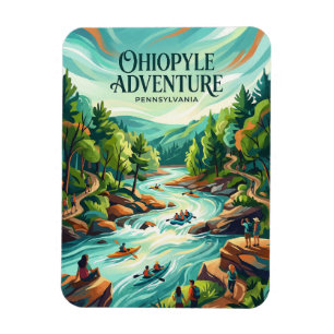 Ímã Parque Estadual de Ohiopyle Pensilvânia