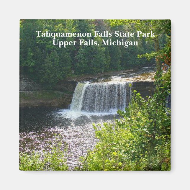 Imã Parque Estadual do Alto Tahquamenon Falls, MI (Frente)