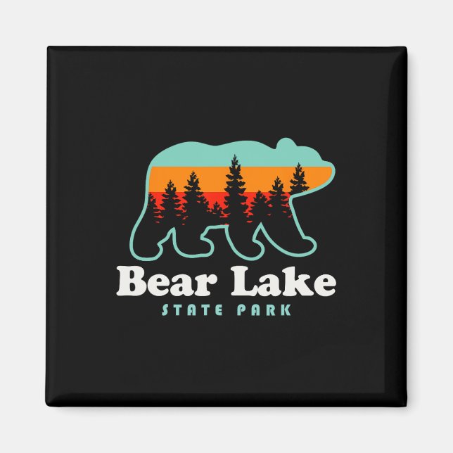 Imã Parque Estadual do Lago Bear Camping Utah Trilha  (Frente)