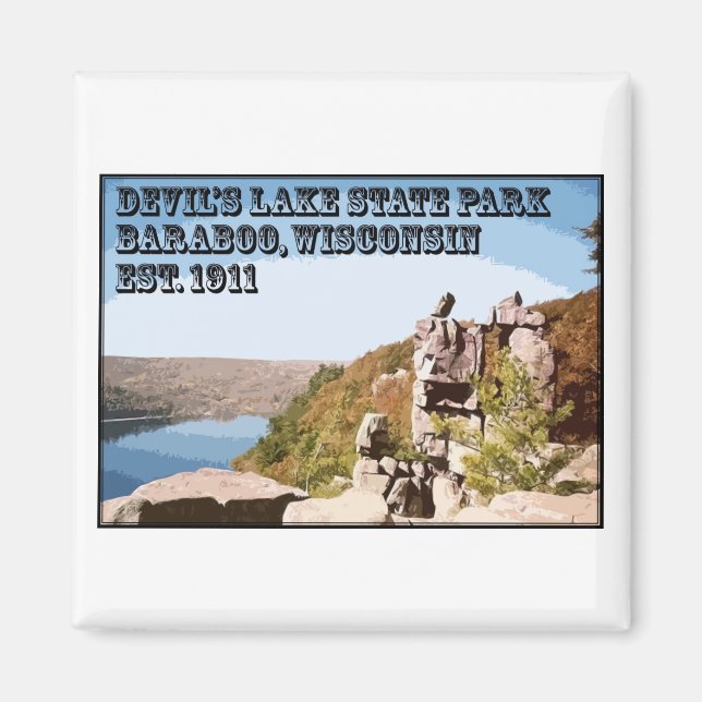 Imã Parque Estadual do Lago do Demônio (Frente)