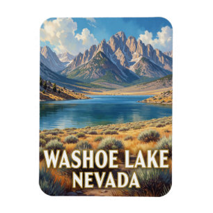 Ímã Parque Estadual do Lago Washoe — Nevada