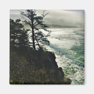 Imã Parque Estadual do Punchbowl do Diabo, Newport, Or