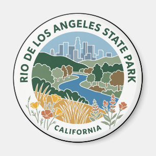 Imã Parque Estadual do Rio de Los Angeles Califórnia