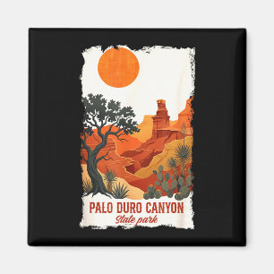 Imã parque estadual palo duro canyon paisagem desértic