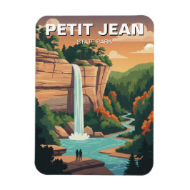 Ímã Parque Estadual Petit Jean Arkansas Viagem