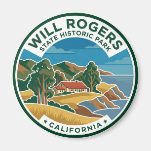 Imã Parque Histórico Estadual Will Rogers Califórnia