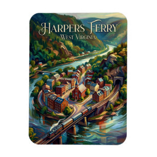 Ímã Parque Histórico Nacional de Harpers Ferry