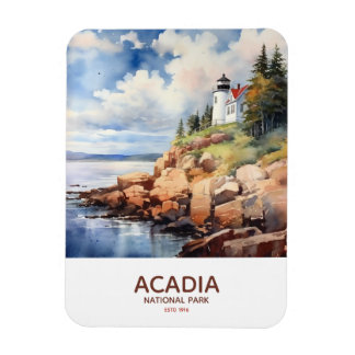 Ímã Parque Nacional Acadia - Fécula de Aurca de Park B