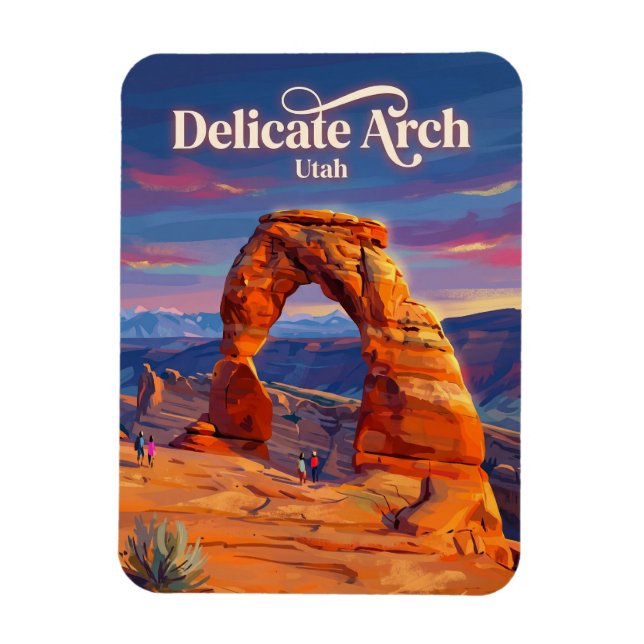 Ímã Parque Nacional Arches Utah (Vertical)