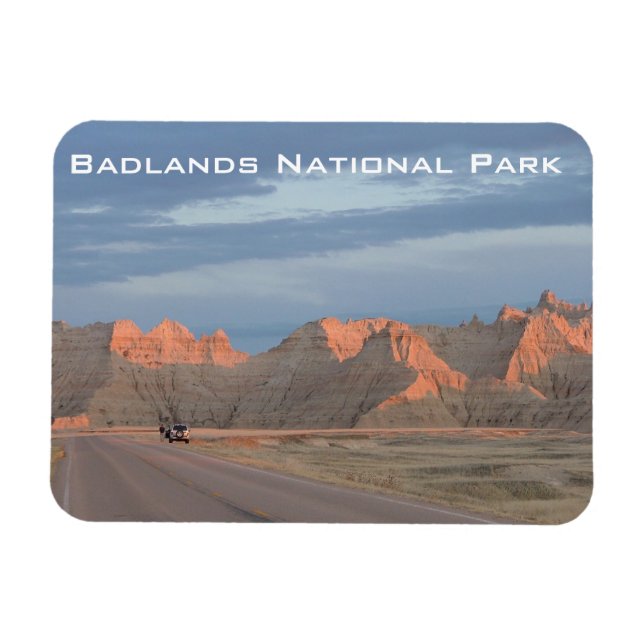Ímã Parque Nacional Badlands (Horizontal)