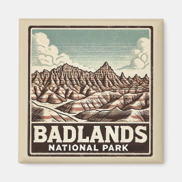 Imã Parque Nacional Badlands