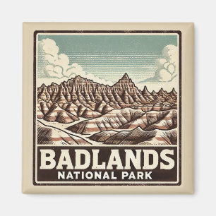 Imã Parque Nacional Badlands