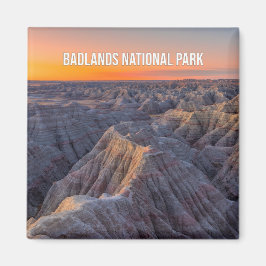 Imã Parque Nacional Badlands Souvenir Magnet