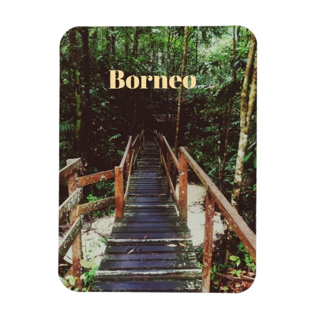 Ímã Parque Nacional Bako - Borneu (Vertical)