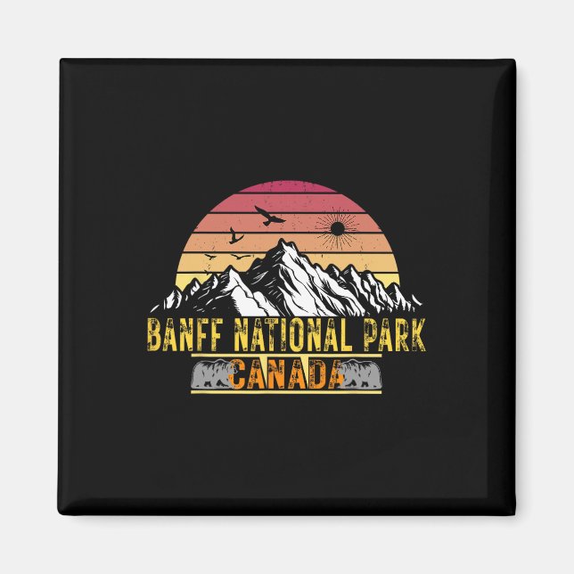 Imã Parque Nacional Banff Alberta Canadá Acampamento C (Frente)