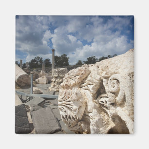 Imã Parque Nacional Beit She-An, ruínas da era romana