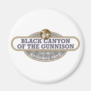Imã Parque Nacional Black Canyon Gunnison